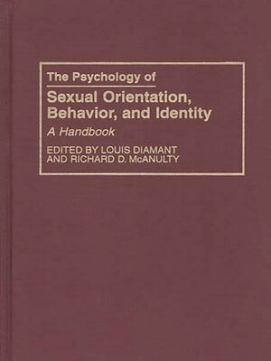 cover image of The Psychology of Sexual Orientation, Behavior, and Identity